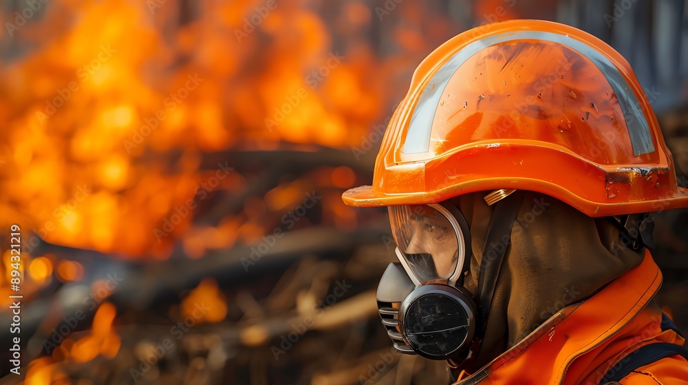 Fire safety precautions amidst destructive flames, protective measures Fire safety precautions amidst destructive flames, protective measures