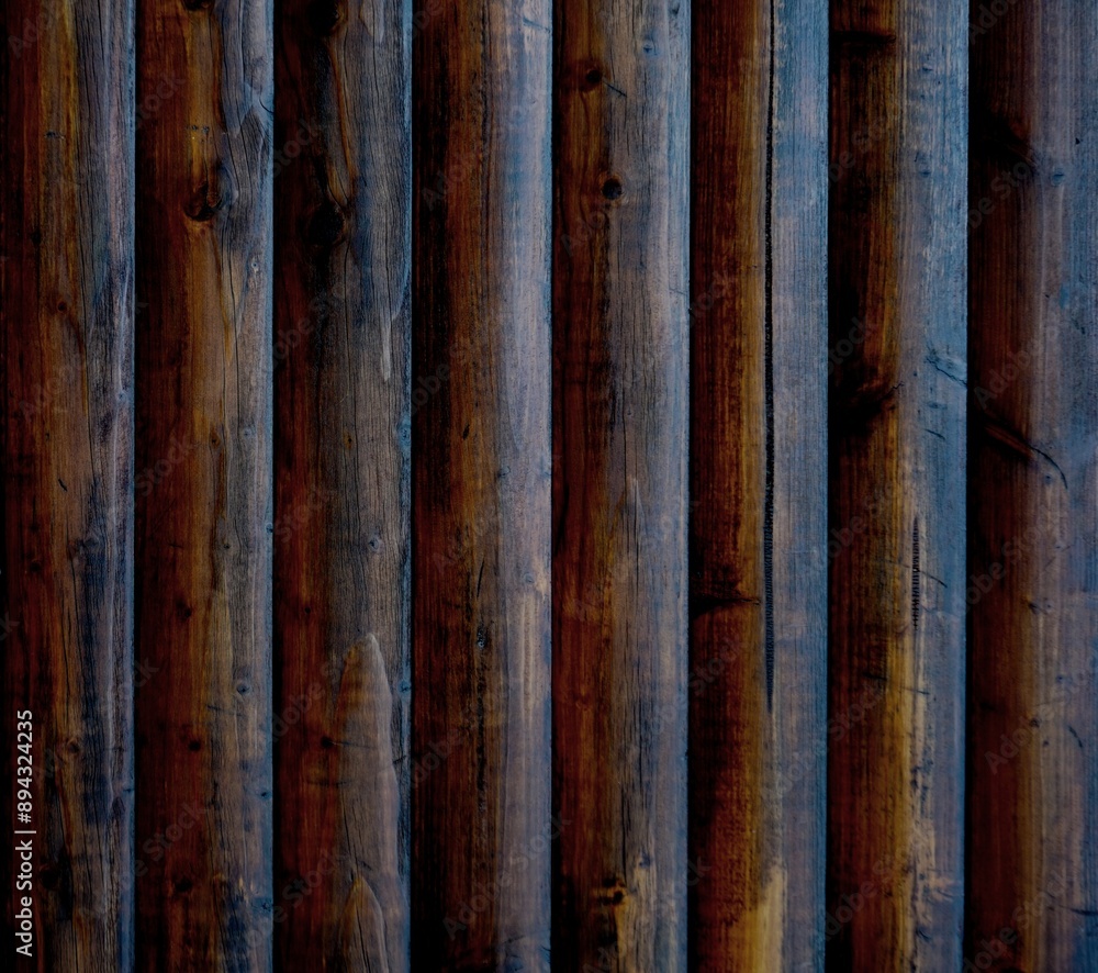Dunkle vertikale Holzbretter als Hintergrund Dunkle vertikale Holzbretter als Hintergrund