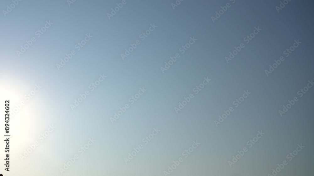 An Intense Plane Landing View An Intense Plane Landing View