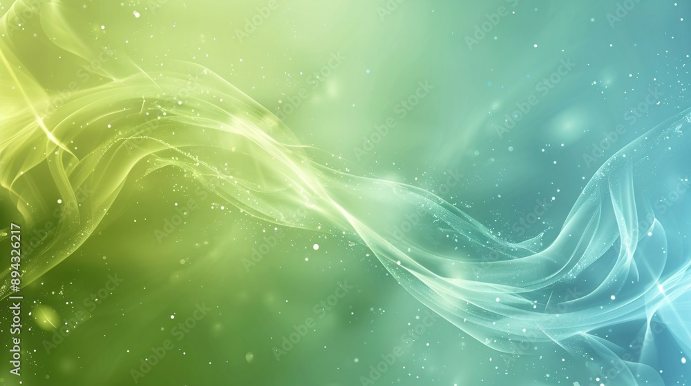 Soft green and blue abstract background for posters Soft green and blue abstract background for posters
