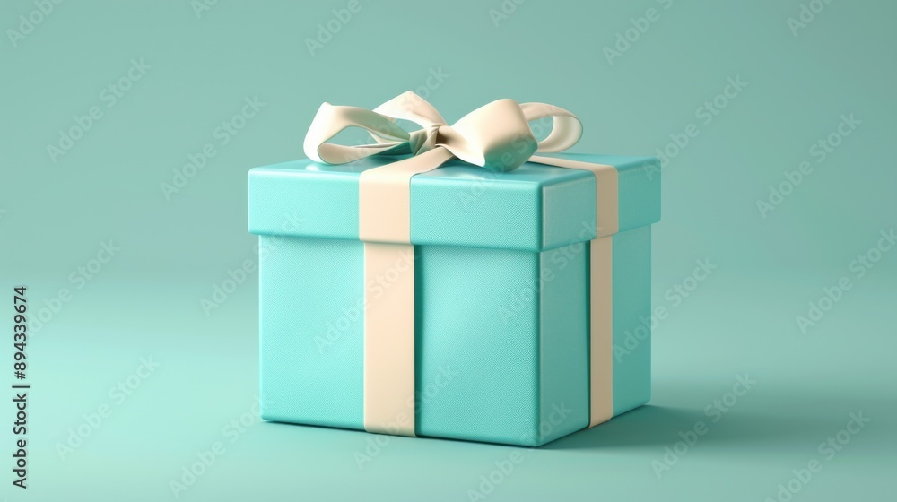 Obraz premium gift box isolated