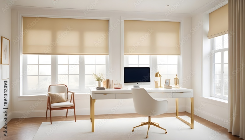 Fototapeta premium Photo interior modern design room 3d illustration