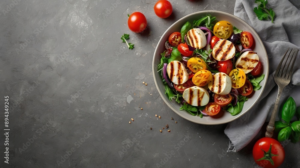 Healthy Salad with chicken and vegetables Healthy Salad with chicken and vegetables