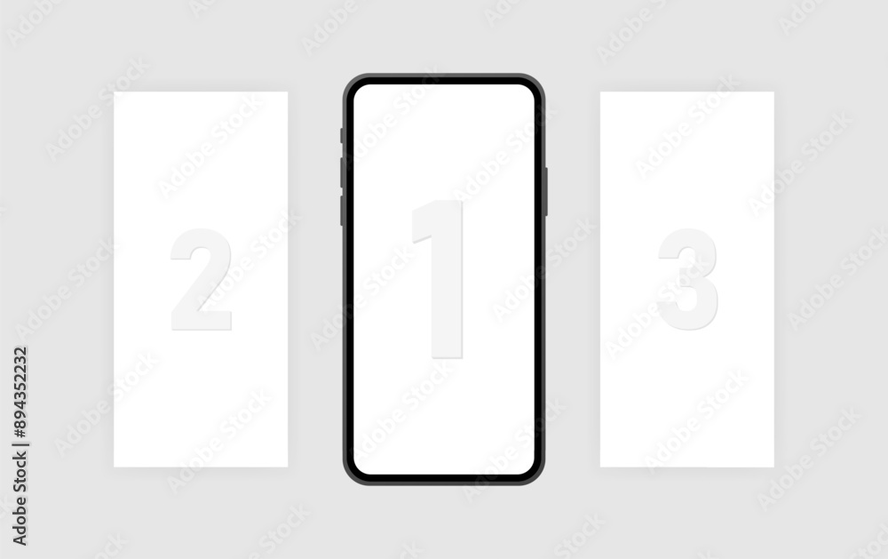 Smartphone icon. Mockup icon. Flat style. Vector icon. Smartphone icon. Mockup icon. Flat style. Vector icon.