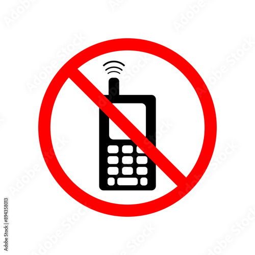 Vector icons are prohibited from using flat design phones.