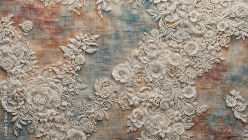 Image with multiple fabrics overlapping