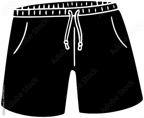 underpants illustration underwear silhouette male logo cotton icon shorts outline clothing boxer fashion textile man clothes men garment innerwear shape underclothes panties boxers for vector graphic
