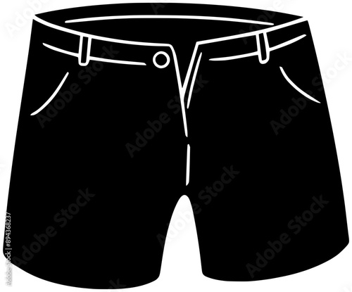 underpants illustration underwear silhouette male logo cotton icon shorts outline clothing boxer fashion textile man clothes men garment innerwear shape underclothes panties boxers for vector graphic