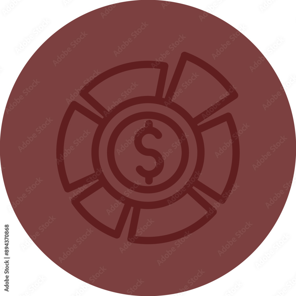 Capital Budgeting Vector Line Maroon Circle Maroon Capital Budgeting Vector Line Maroon Circle Maroon