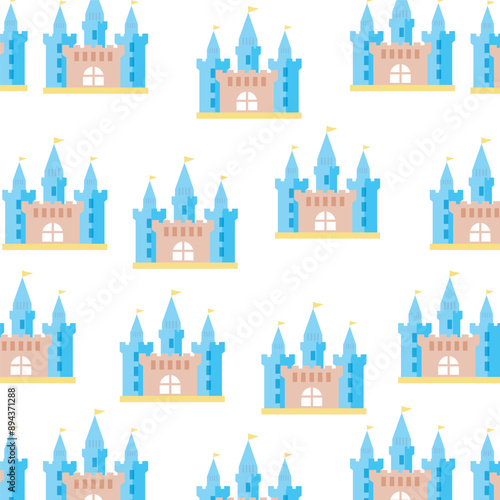 Princess Castle Pattern