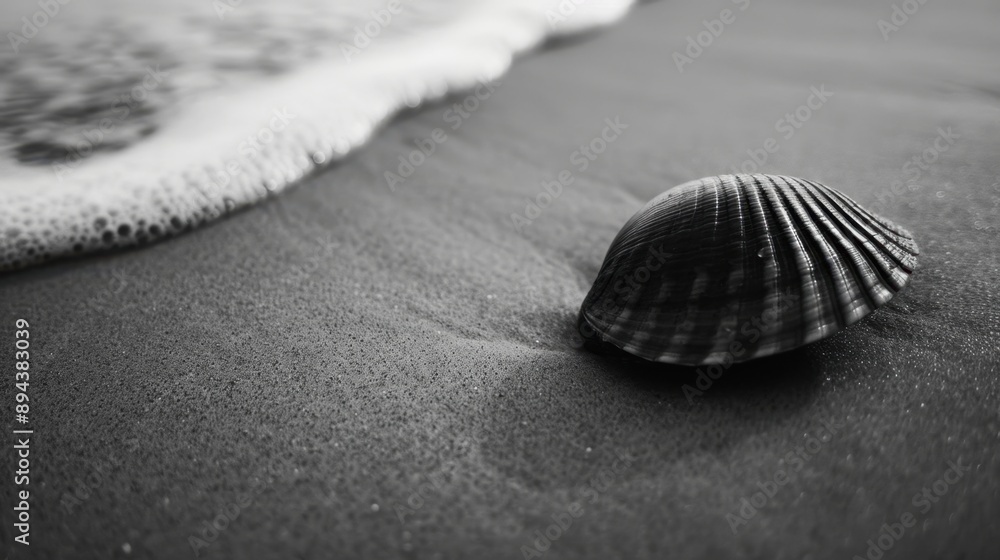 This is a photograph of seashells left behind after the tide has receded, capturing the natural beauty and tranquility of beach scenes. This is a photograph of seashells left behind after the tide has receded, capturing the natural beauty and tranquility of beach scenes.