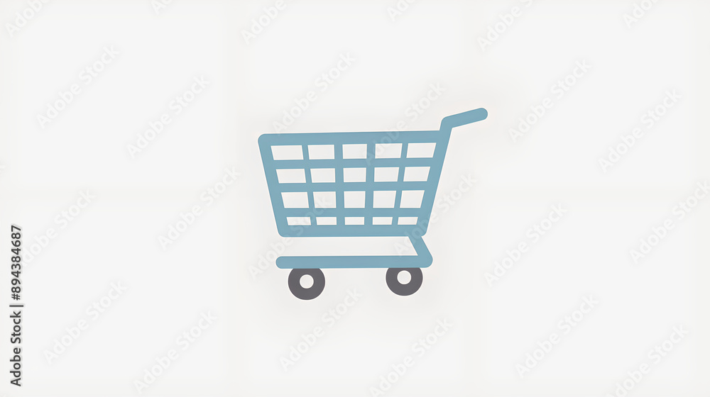 A simple logo of an e-commerce shopping cart with a minimalistic design featuring clean lines and subtle details. A simple logo of an e-commerce shopping cart with a minimalistic design featuring clean lines and subtle details.