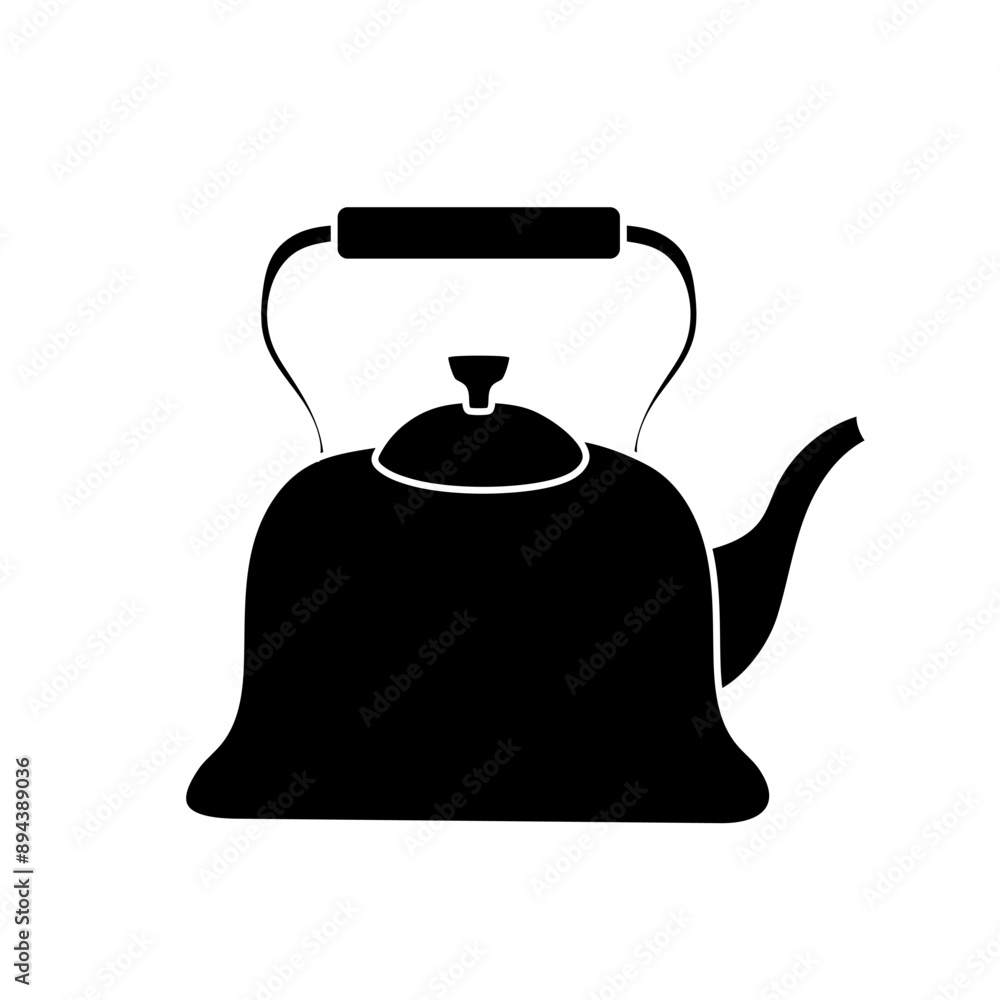 Kettle icon vector. Teapot illustration sign. Pot symbol. Teakettle logo. Kettle icon vector. Teapot illustration sign. Pot symbol. Teakettle logo.