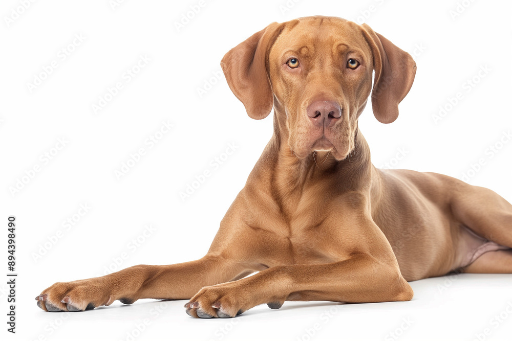 photo of a dog isolated on white background photo of a dog isolated on white background