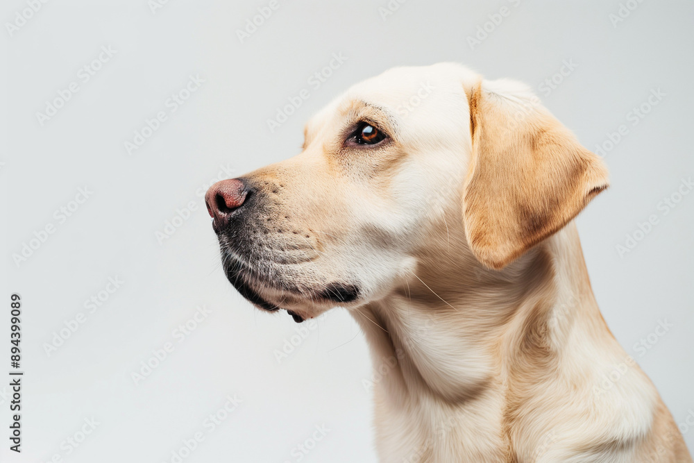 photo of a dog isolated on white background photo of a dog isolated on white background
