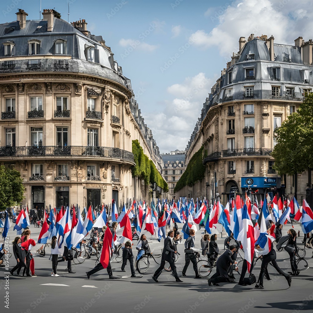 Obraz premium Olympics in Paris 2024
