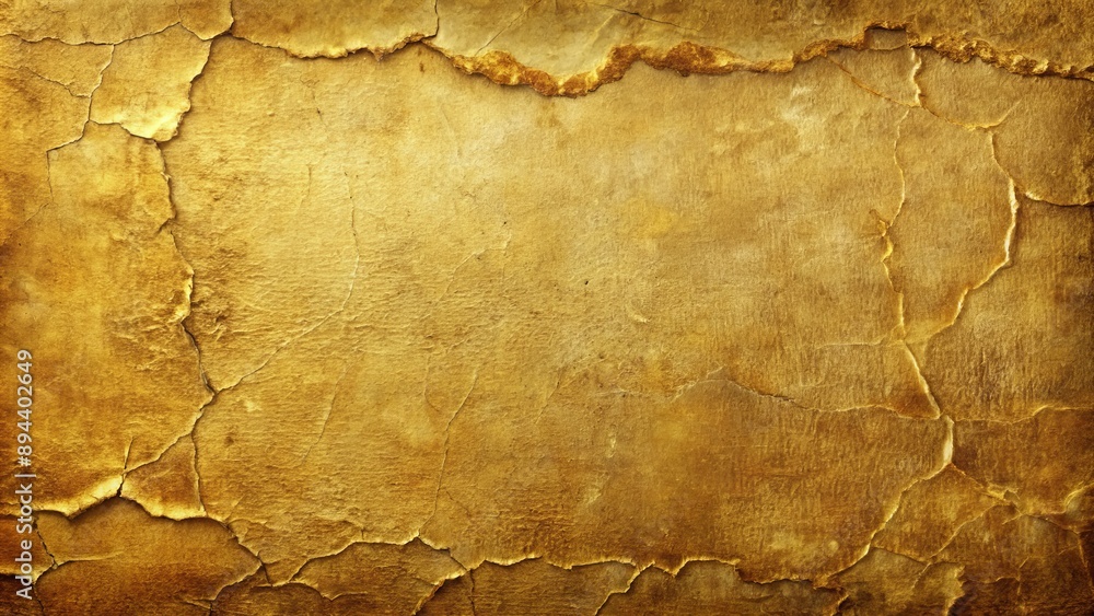Distressed gold paper with cracks, tears, and worn edges, evoking a sense of aged elegance and vintage sophistication. Distressed gold paper with cracks, tears, and worn edges, evoking a sense of aged elegance and vintage sophistication.
