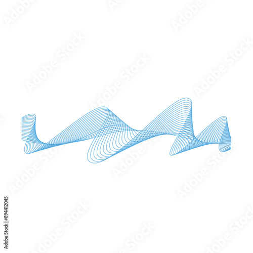 Rhythmic Wave Lines