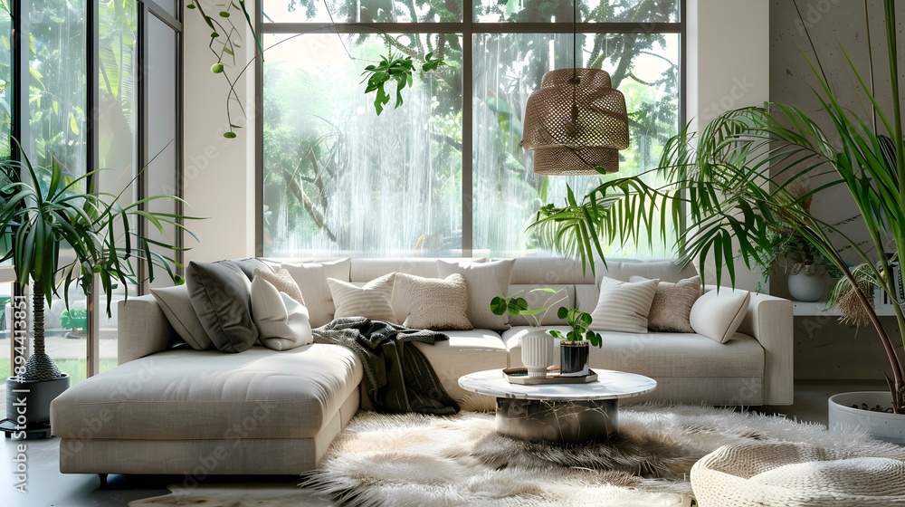Living room with sofa marble coffee table img Living room with sofa marble coffee table img