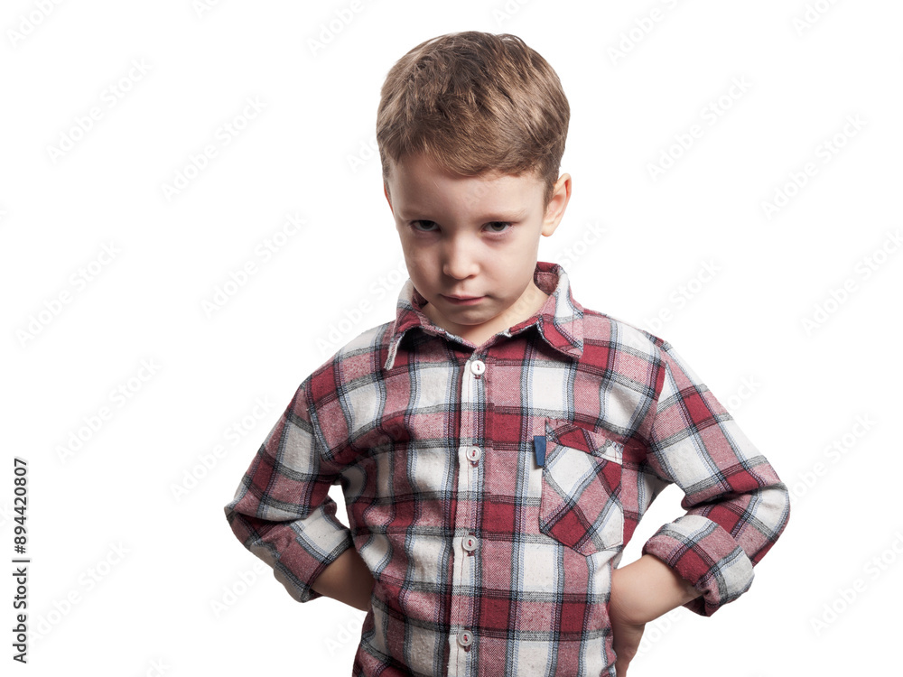 An upset child with a sad expression: Reflecting emotions and vulnerability in difficult childhood moments An upset child with a sad expression: Reflecting emotions and vulnerability in difficult childhood moments