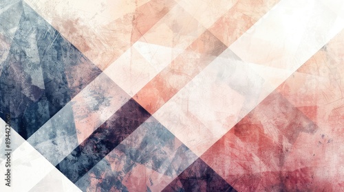 An abstract background featuring a blend of watercolor textures and geometric shapes