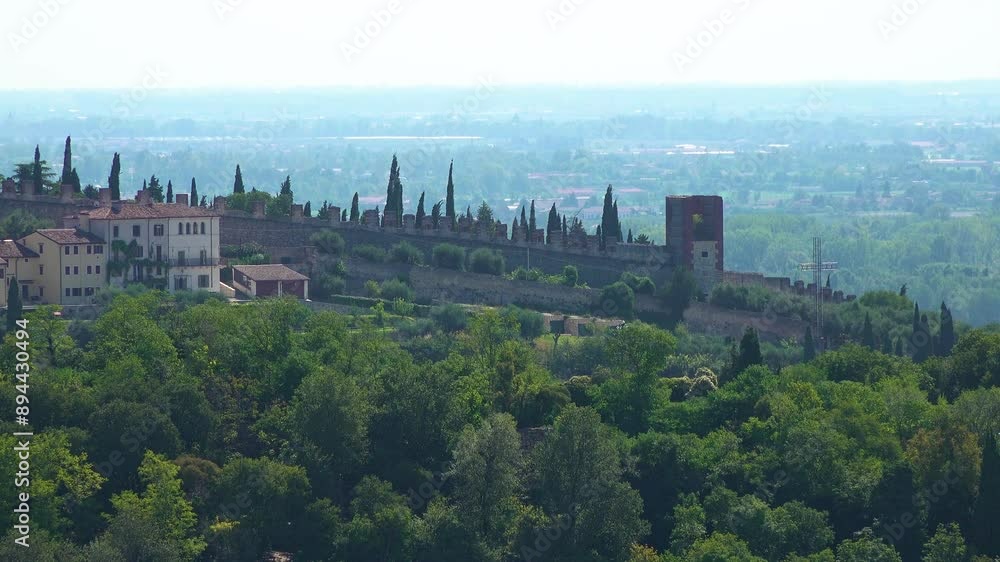 Beautiful top nature view of Verona Beautiful top nature view of Verona