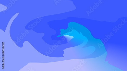 Blue background with waves