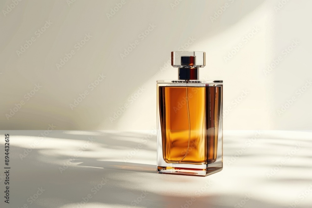 Mens perfume in unique body shaped bottle on white background. Mens perfume in unique body shaped bottle on white background.