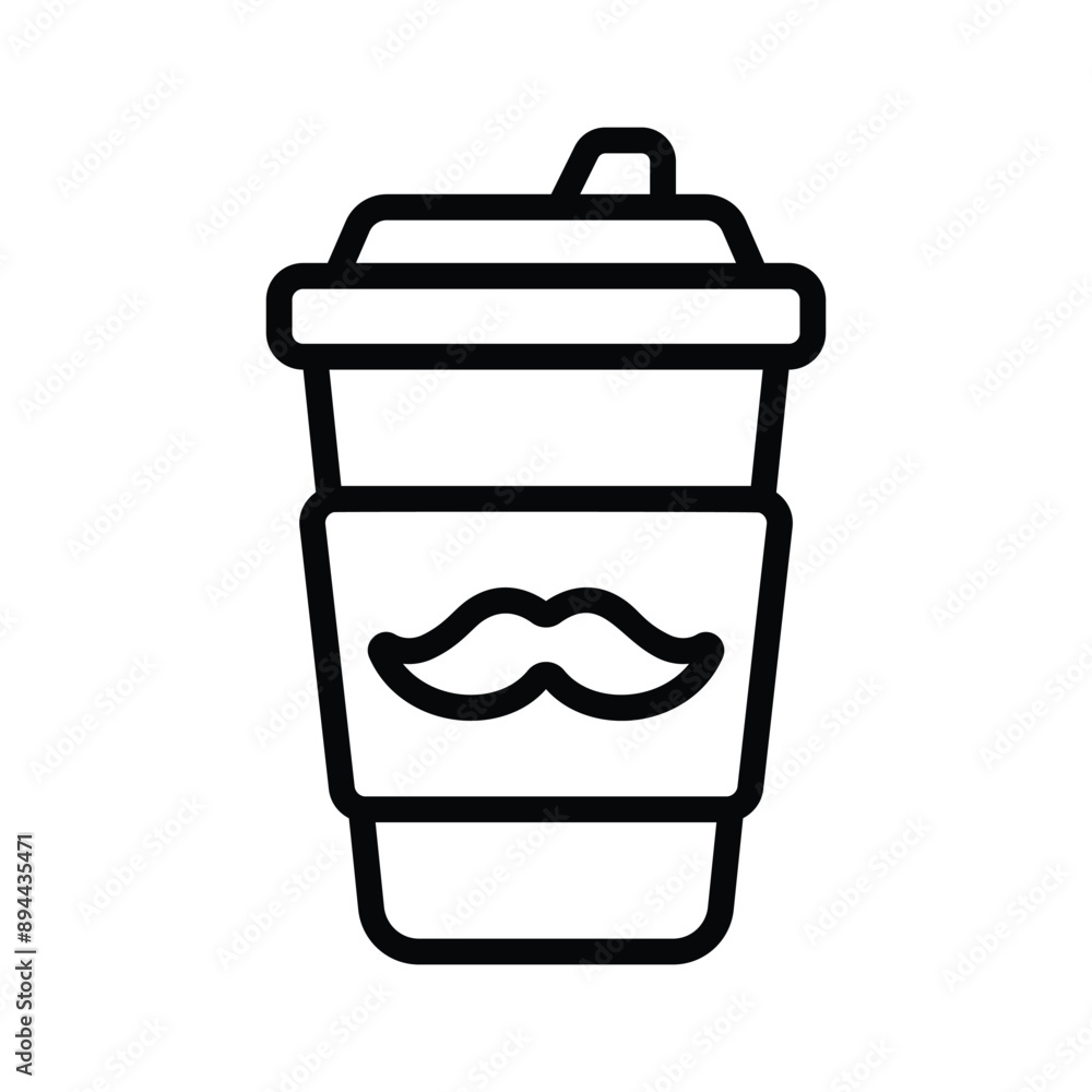 Takeaway coffee cup icon design in editable style Takeaway coffee cup icon design in editable style