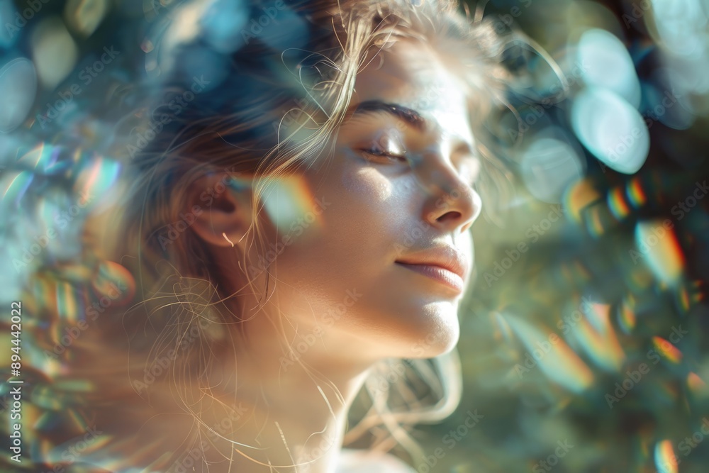 Meditating woman in nature psychology self help intelligence logic. Meditating woman in nature psychology self help intelligence logic.