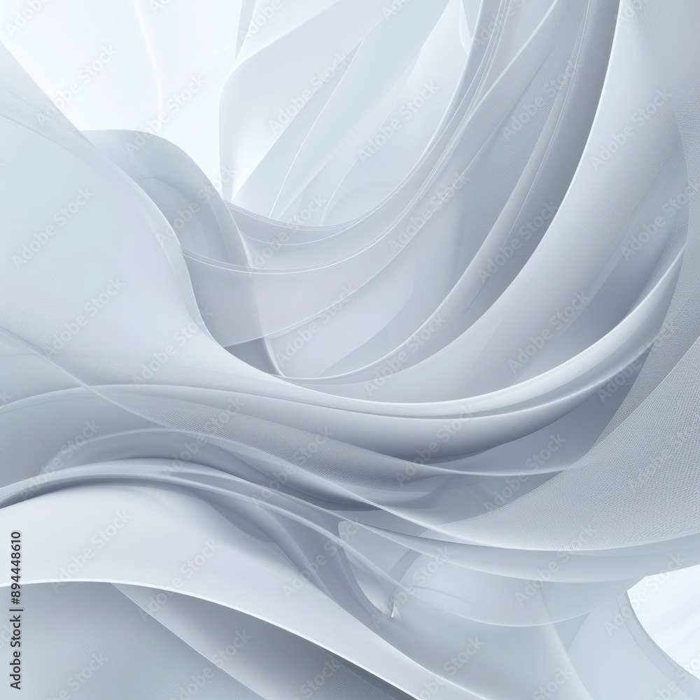 Abstract Wavy Pattern with Smooth Grey Hues Abstract Wavy Pattern with Smooth Grey Hues