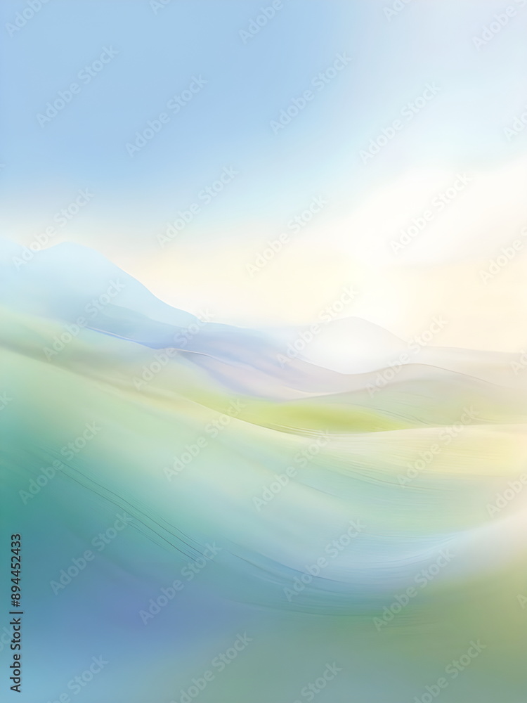 abstract watercolor background with sky and landscape abstract watercolor background with sky and landscape