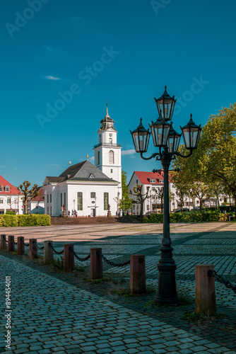 View of the Peace Church in Saarbrücken, Germany, photo