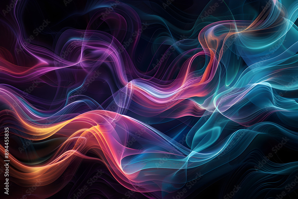 Abstract digital illustration of flowing, multicolored lines creating a sense of motion and energy, with a dark background.
Abstract digital illustration of flowing, multicolored lines creating a sense of motion and energy, with a dark background.