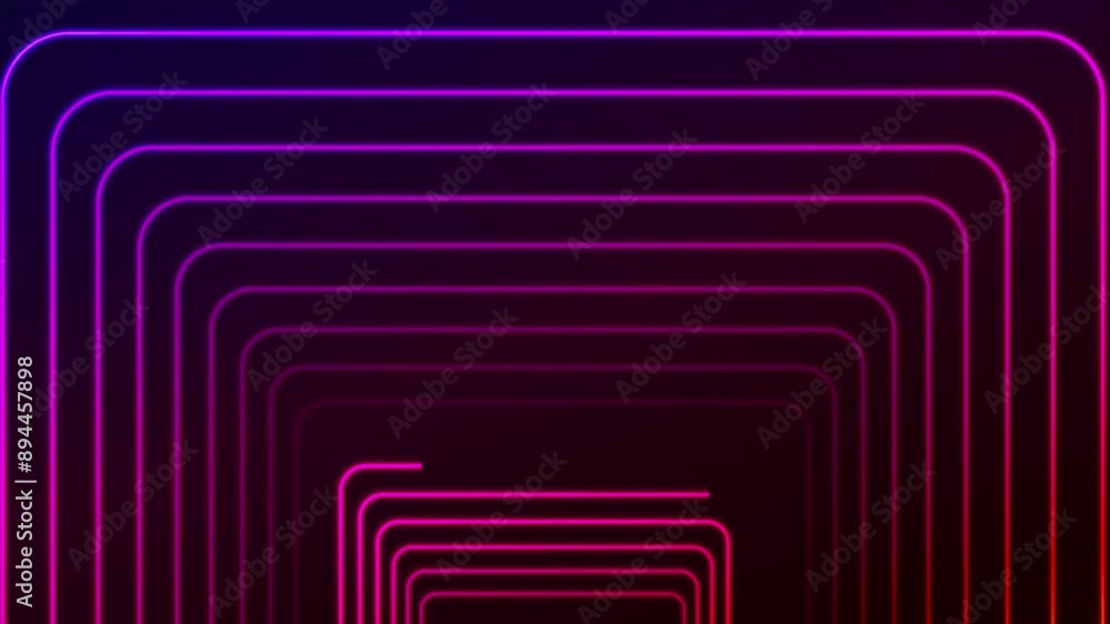 Abstract colorful neon square lines tech glowing background. Futuristic motion design. Video animation Ultra HD 4K 3840x2160 Abstract colorful neon square lines tech glowing background. Futuristic motion design. Video animation Ultra HD 4K 3840x2160
