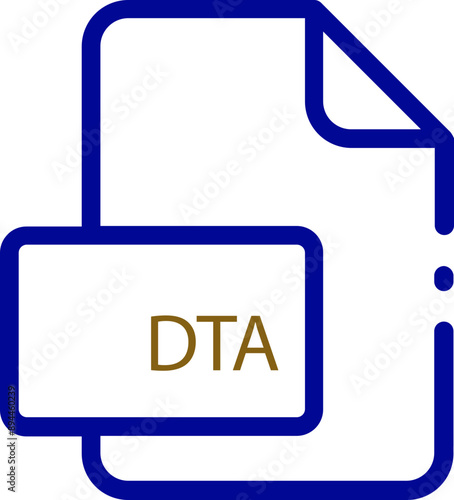 Old brick fill DTA  file icon photo