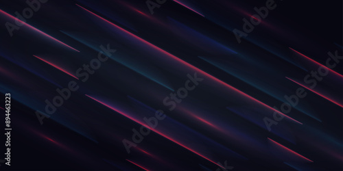 blue red light lines abstract design background