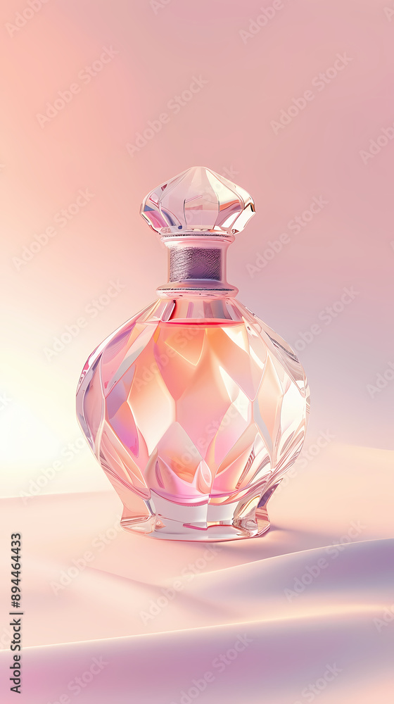 Pink romance, exquisite perfume bottle Pink romance, exquisite perfume bottle