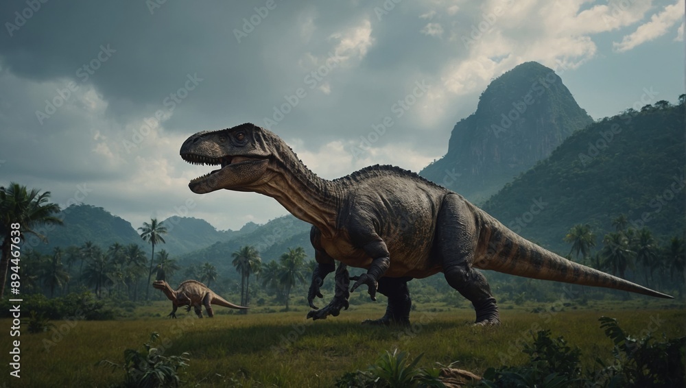 Fototapeta premium Dinosaurs nature's ancient giants