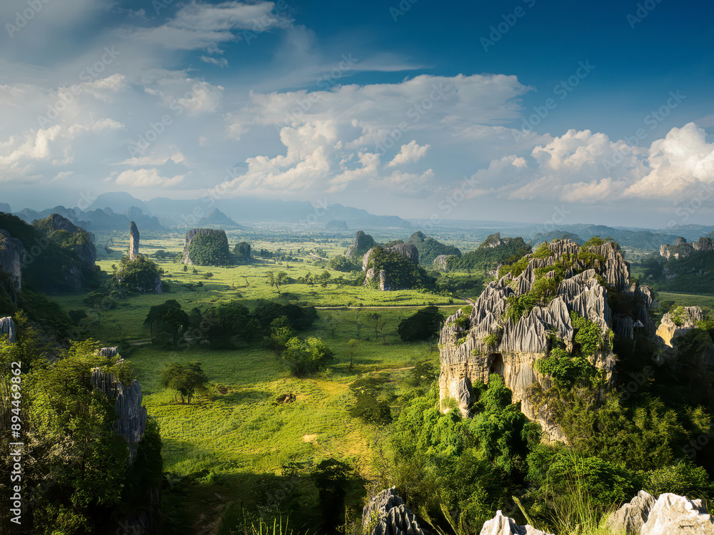 Obraz premium landscape ion the mountains