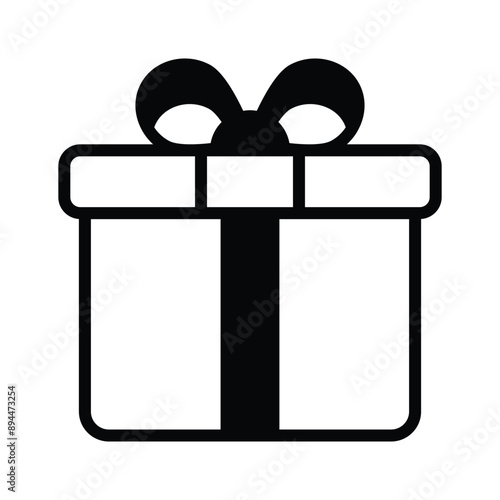 Well designed icon of gift box, surprise, celebrations, gift hamper vector design