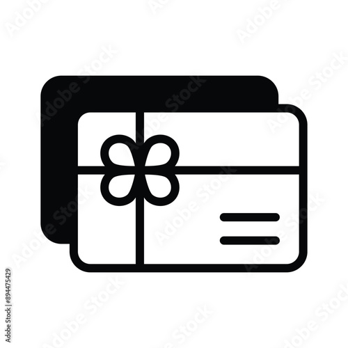 Well designed icon of gift box, surprise, celebrations, gift hamper vector design