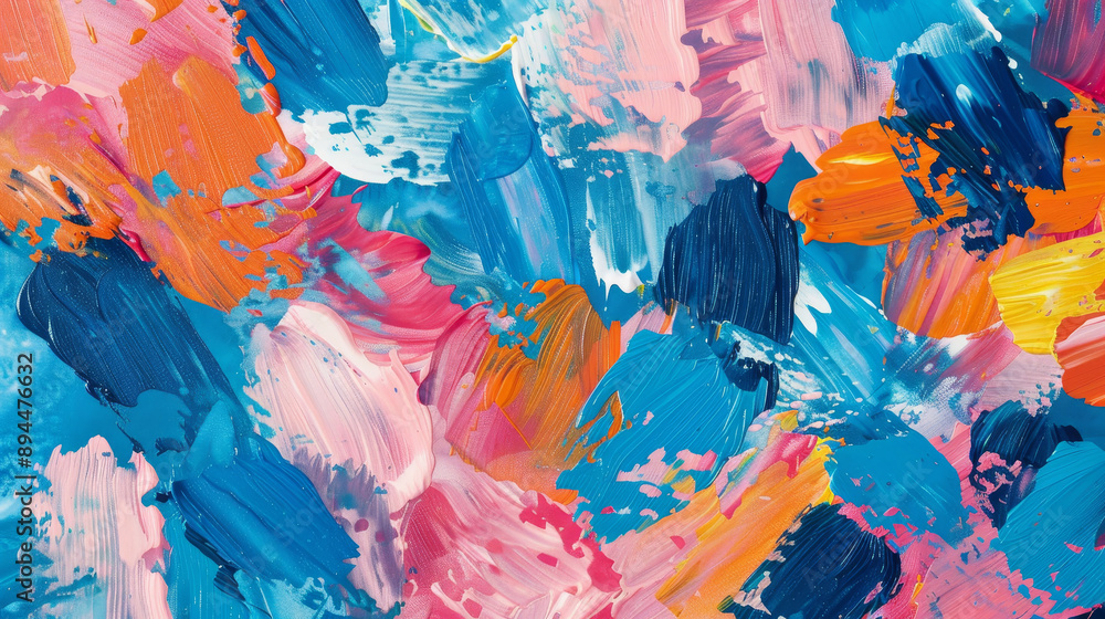 Abstract art background featuring hand-drawn gouache painting. Showcases vibrant color textures and fluid strokes, creating a dynamic and expressive visual experience. Abstract art background featuring hand-drawn gouache painting. Showcases vibrant color textures and fluid strokes, creating a dynamic and expressive visual experience.
