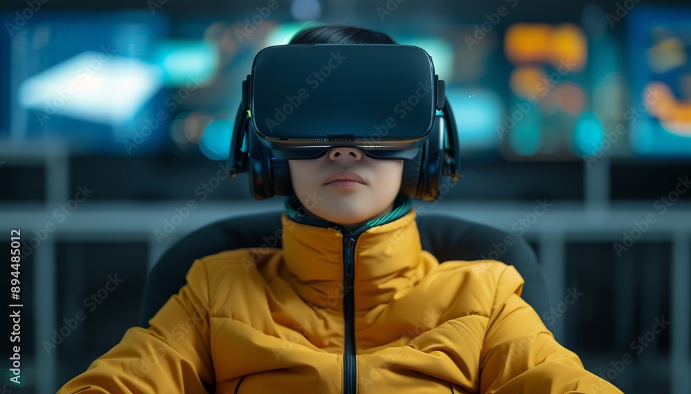 Remote learning innovation, hightech digital environment, holographic aids Remote learning innovation, hightech digital environment, holographic aids