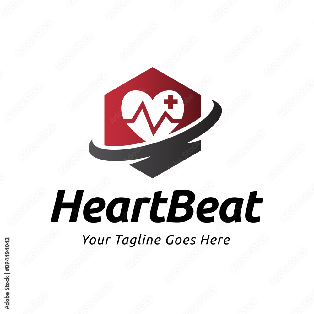 Heart beat logo vector, ECG Logo vector illustration. Heart beat logo vector, ECG Logo vector illustration.