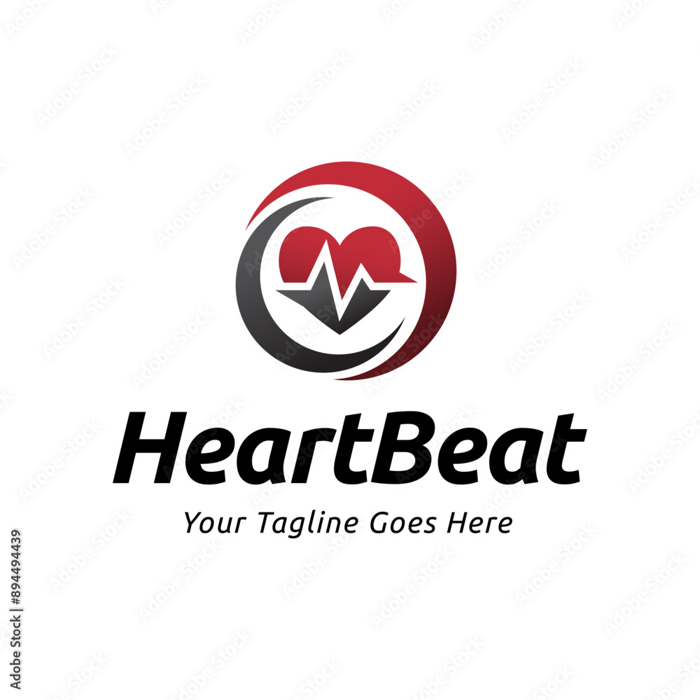 Heart beat logo vector, ECG Logo vector illustration. Heart beat logo vector, ECG Logo vector illustration.