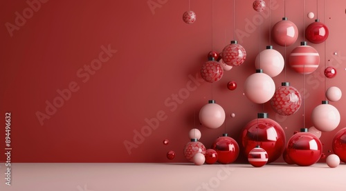 Red and Black Chinese New Year Ornaments