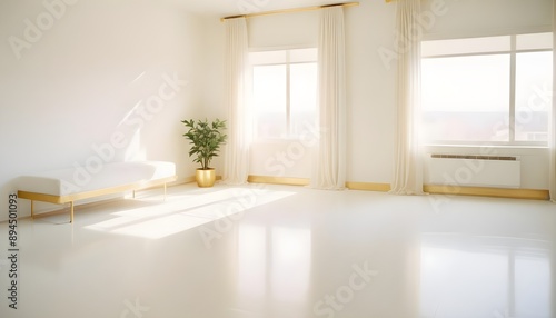 Wallpaper Mural Photo interior modern design room 3d illustration Torontodigital.ca