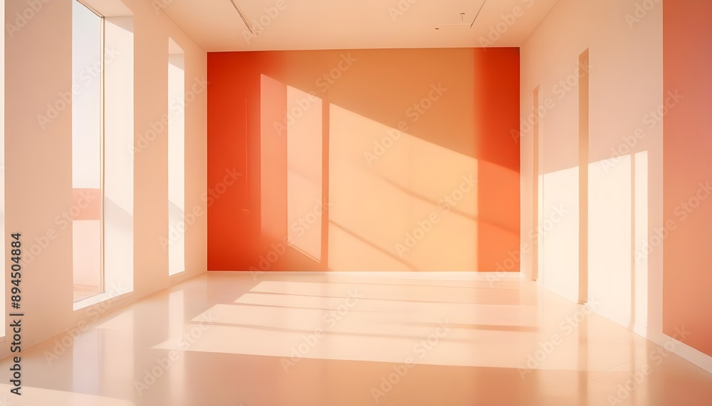 Photo interior modern design room 3d illustration Photo interior modern design room 3d illustration