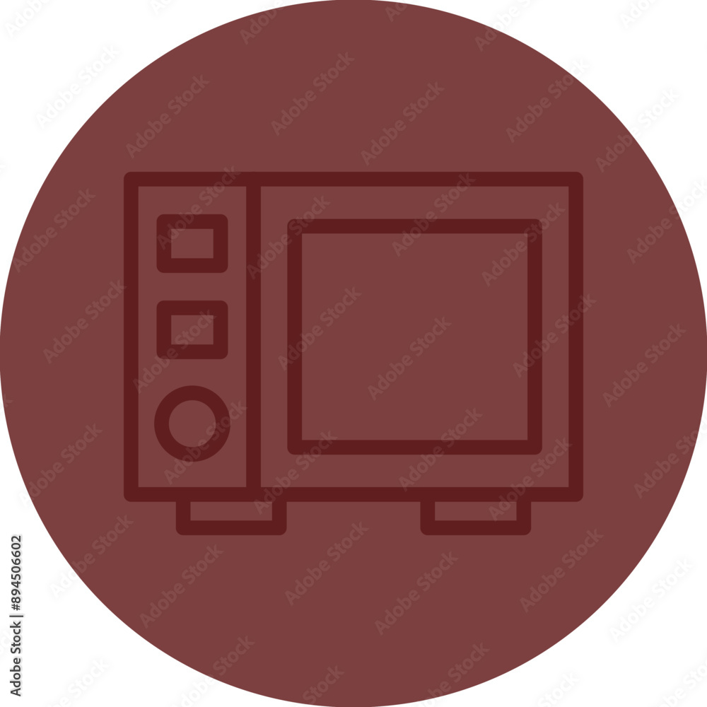 Electronic Vector Line Maroon Circle Maroon Electronic Vector Line Maroon Circle Maroon